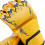 Halbfinger-Boxhandschuhe gelb 310g 24x13x5cm 5
