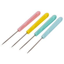 20pcs Plastic Handle Awls Sewing Tool Set for DIY Stitching and Upholstery Repair in Assorted Colors