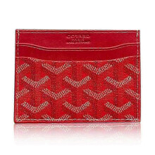 (red)Size Cowhide Elegant Card Bag Small Style Card Bag fashion A