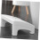 Foot Support Stool White Office Footrest Comfortable Under Desk Footrest for Adults Multi-Functional Design 1Pc 2