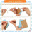 600 Pcs Index Cards with Ring, 3 X 4 Inch Colored A7 Colorful Flash Cards with Ring Underline Study 4