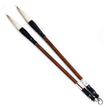 Sumi Brushes Pack of 2 - Large Comfort Grip Art & Calligraphy Brushes in Assorted Sizes