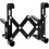 Violin Accessories Adjustable Portable 1/4 Violin Stand for Full Size String Instruments - Black Color 2
