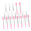 Micro Applicator Brush Lip Brush Set - 40 Pcs Silicone Lipstick Applicator Kit for Precise Lip Makeup Application 1