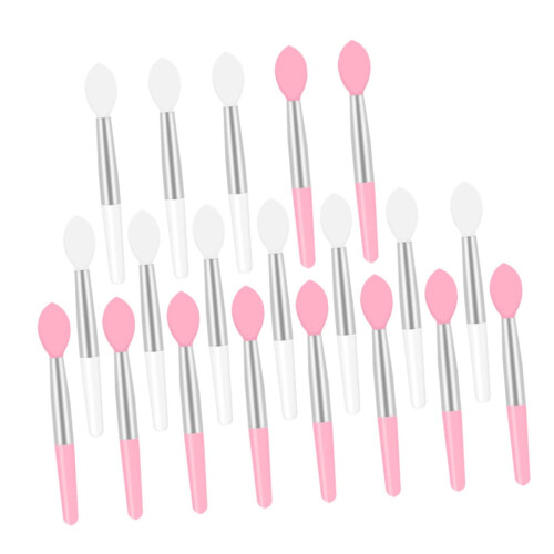 Micro Applicator Brush Lip Brush Set - 40 Pcs Silicone Lipstick Applicator Kit for Precise Lip Makeup Application