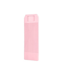 Washboard Household Washboard Plastic Creative Kneeling Style Washing Board Pink Large and Small Dormitory Use