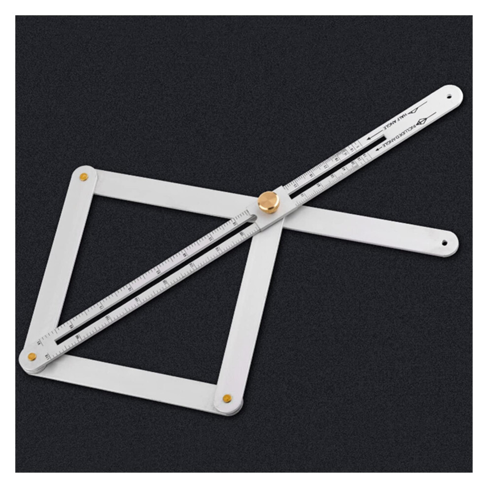 Bevel Corner Protractor Metal Multi-Angle Tool Square Digital Angle Ruler Goniometer Calipers For Precision Measurements 6276012387116