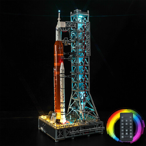 LED Lighting Kit Compatible with Lego NASA Artemis Space Launch System 10341, Light Accessory for Model Display
