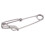 5pcs Longline Snap Clips 2.6x100mm Corrosion-Resistant Tuna Float Line Clip 10
