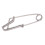 5pcs Longline Snap Clips 2.6x100mm Corrosion-Resistant Tuna Float Line Clip 3