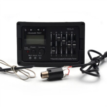 5 Band Preamp EQ Equalizer for Classical Acoustic Guitar with Digital Blend Tuner and Pickup, Color 02