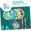 10pcs Circle Protractor Template Drawing Tool Set Pink Plastic Ruler for Accurate Circles Multi-Function Random Color 5