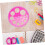 10pcs Circle Protractor Template Drawing Tool Set Pink Plastic Ruler for Accurate Circles Multi-Function Random Color 4