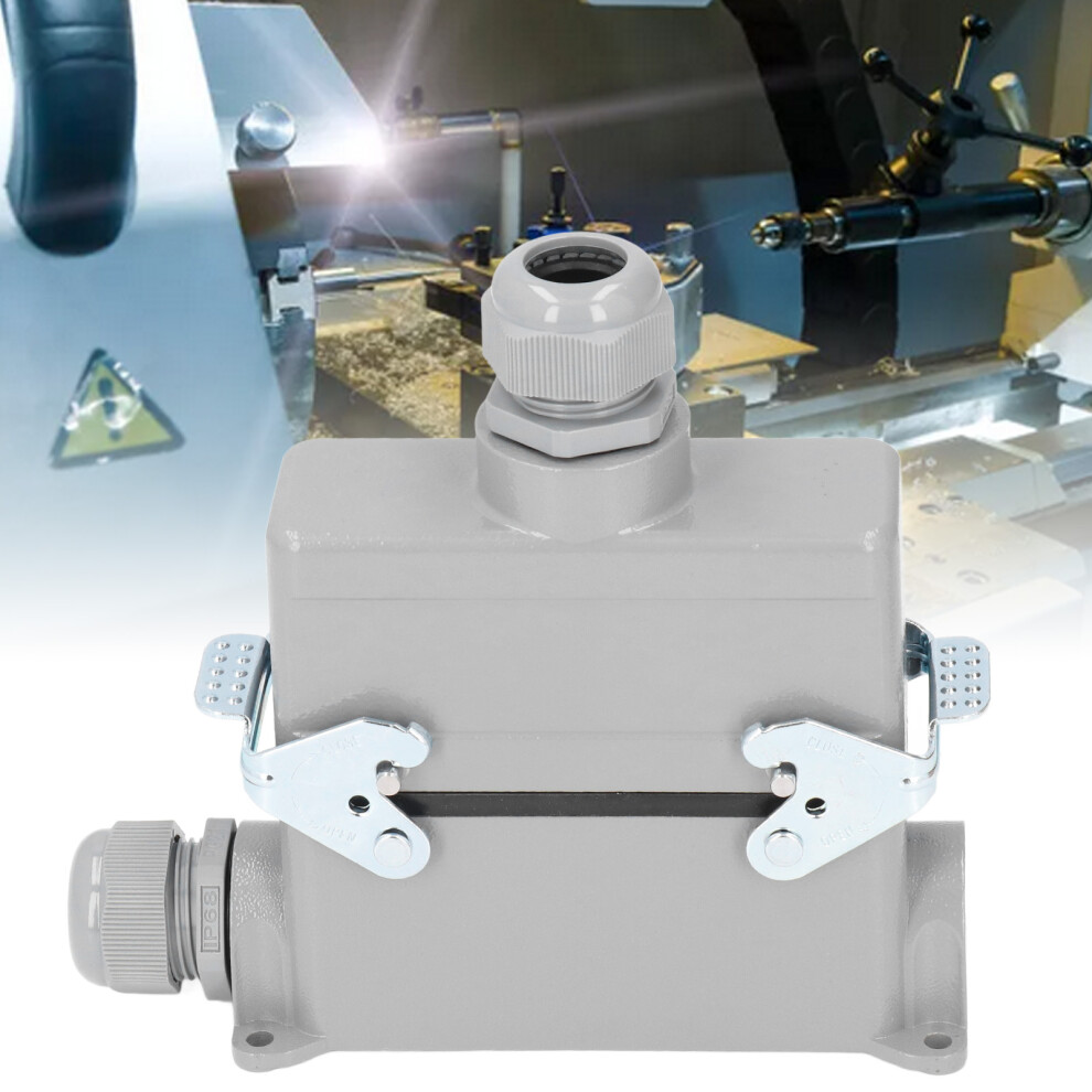 Heavy Duty Waterproof Rectangular Connector Hdche0244pg21 16A 500V 8221340189893