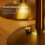 Crystal Table Lamp, Dimmable 3 Colors LED Romantic Diamond Crystal Lamp 3