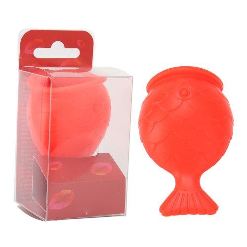 Eco-Friendly Silicone Lip Plumper Tool in Red for Quick Full Lips 1