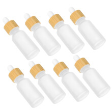 8Pcs Frosted Glass Essential Oil Bottles 10ml with Dropper Pipettes for Aromatherapy Travel and Fragrance Diffuser Use