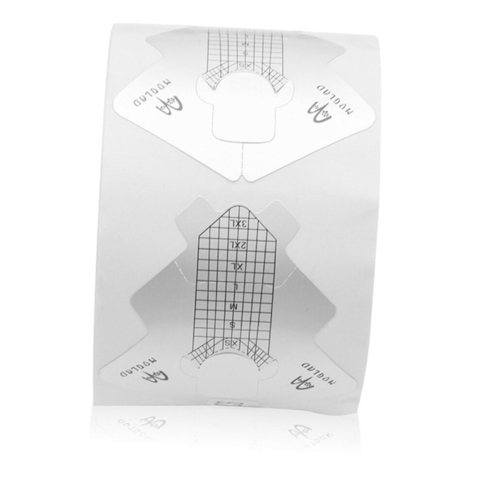 Nail Forms Stickers Roll for Nail Extension 500 Count Professional Manicure Supplies for Home and Salon Use