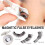 Magnetic Lashes with Applicator, Natural Look Magnetic Eyelashes, Easy Quick Application Style 4