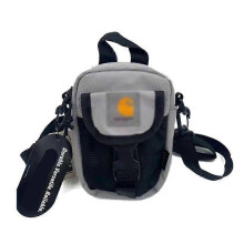 (Grey) Outdoor Sports Nylon Fanny Pack Gift for Men