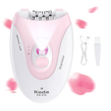 Epilators Hair Removal for Women, Smooth Glide 2 Speed Facial Hair Remover for Face, Legs, Bikini, Arms, Cordless Design