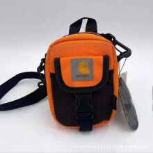 (Orange) Outdoor Sports Nylon Fanny Pack Gift for Men