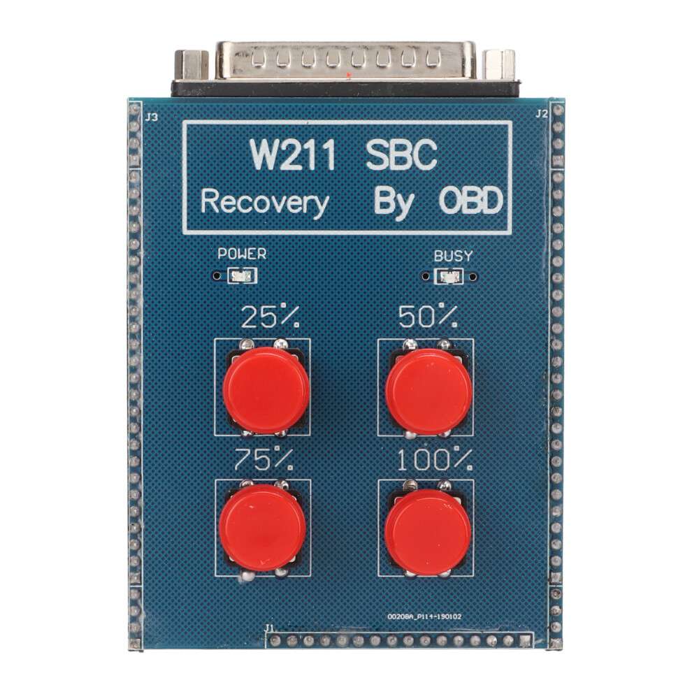 Metal Obd2 Sbc Reset Tool For Mercedes W211 R230 System Repair - Blue 6901340197389