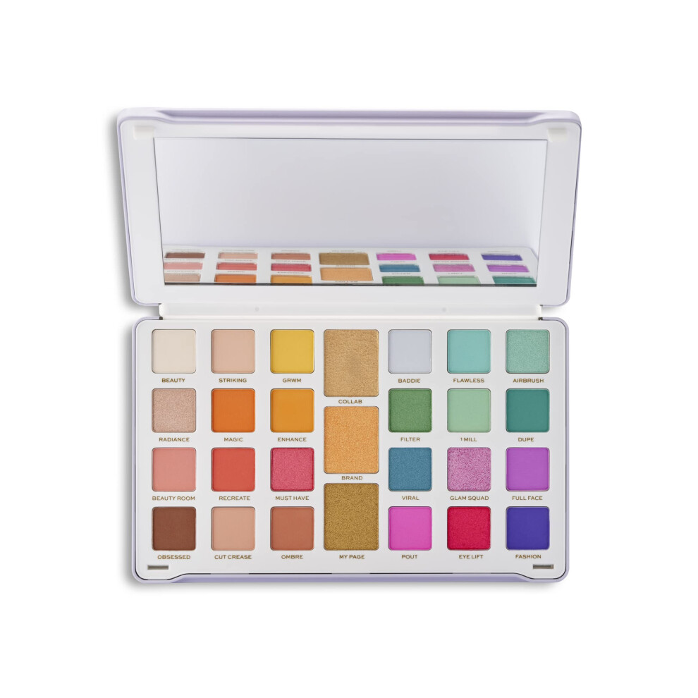 Eyeshadow Palette, Royal Colour, 30.9g, Highly Pigmented Shades for All Skin Tones