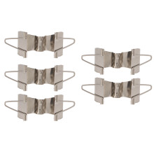 5 pièces de clips pour toile humide - aluminium et acier inoxydable