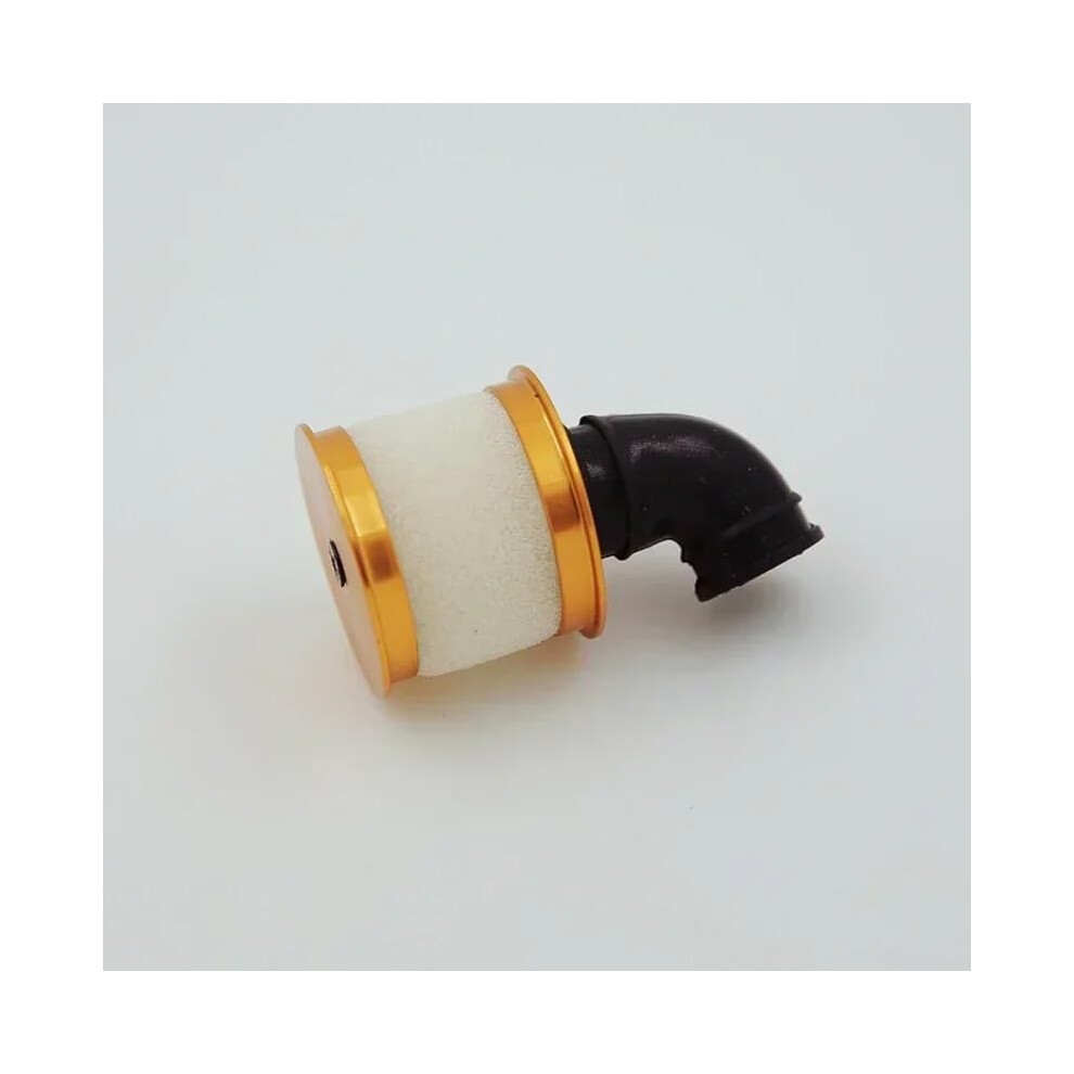 1/10 Rc Nitro Car Aluminum Air Filter 04104 Compatible With 94122 94166 94177 94188 Spare Parts Yellow 6276012389363