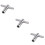 T Shaped Drum Key Wrench Set 3pcs for Snare Drum Fast Loading Metal Construction WE06 Unloading Tool 1
