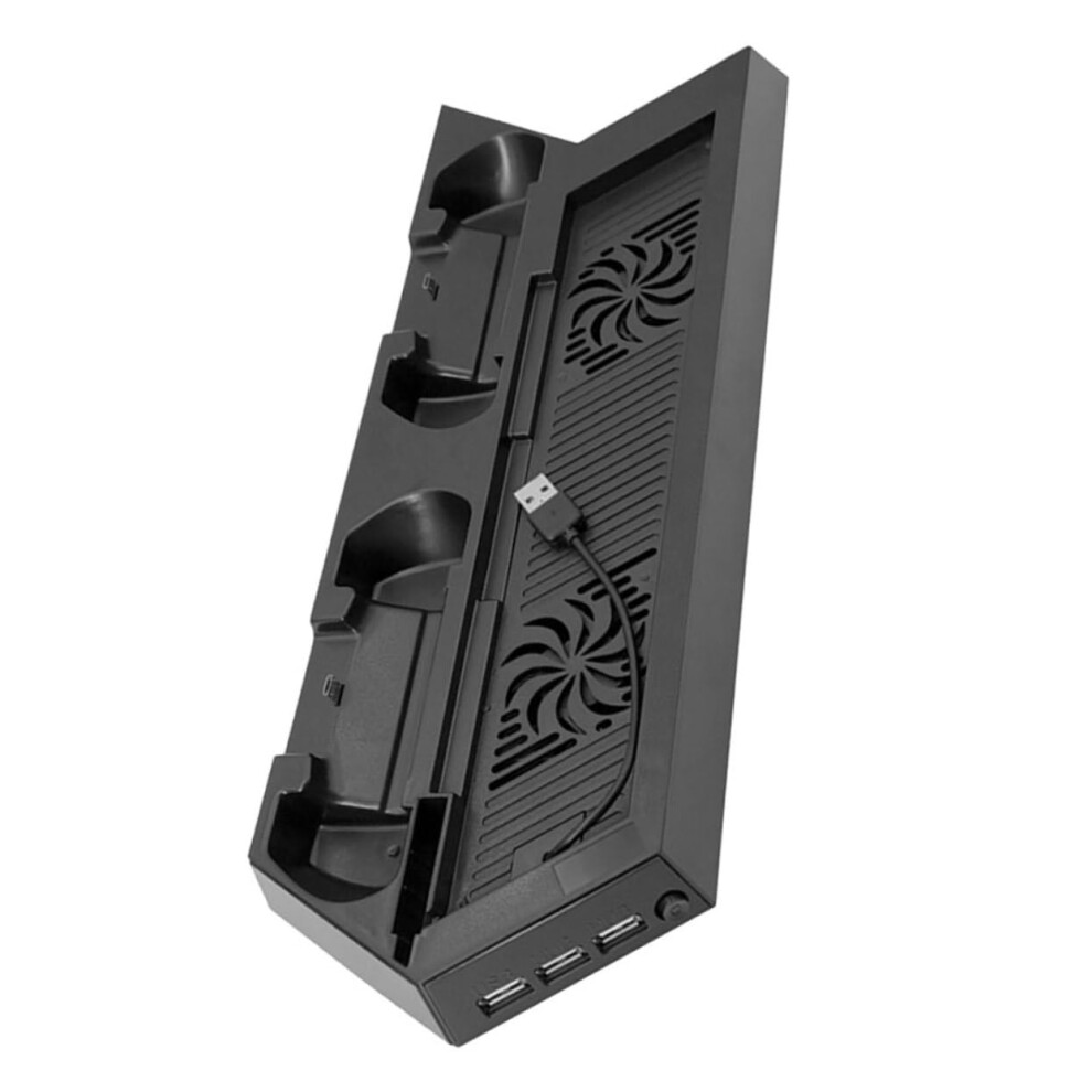 Vertical Stand Charger Bracket for Game Console Cooling, 4 Cooling Base Fan Stand Compatible with Monitor Handle 1199, 21213-image-OPC-PJK8XCZ-NEW