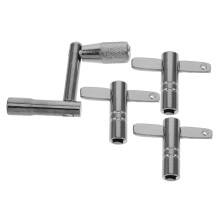 Drum Keys Tuning Tool Metal Wrench for Efficient Drum Assembly Portable Tuner Accessory for All Drum Sizes