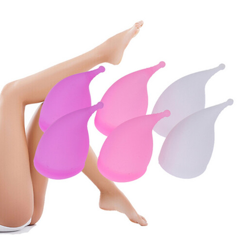 Reusable Medical-Grade Silicone Menstrual Cup, 20ml, Size S 2