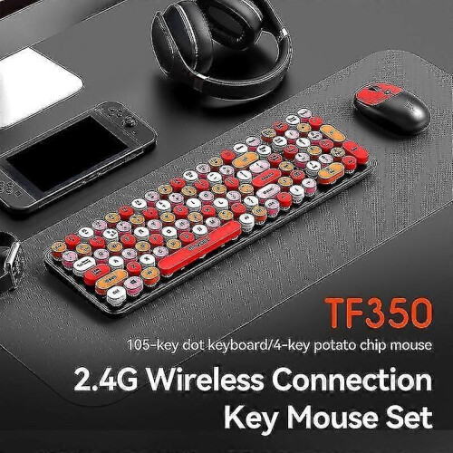 T-WOLF TF350 2.4G Wireless Keyboard & Mouse Kit 2