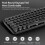 T-WOLF TF350 2.4G Wireless Keyboard & Mouse Kit 5