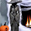 (A) Cracker Barrel Witch Halloween Resin Statue 18CM 4