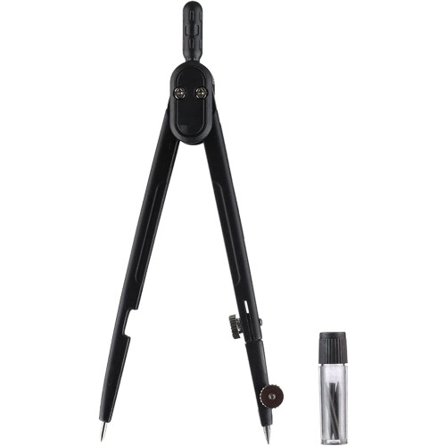 Math Compass Student Geometry Tool Set - Precision Metal Compass for Accurate Measurements and Drawing in Math Class 1