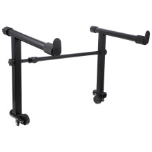 Organ Stand Rack Adjustable Heavy Duty Piano Keyboard Stand for Digital Pianos and Keyboards, Compatible with All Sizes