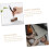 Viola Violin Rack Wall Storage Stand with Instrument Hooks for Easy Install, Solid Wood, Adjustable Size, Black Color 2
