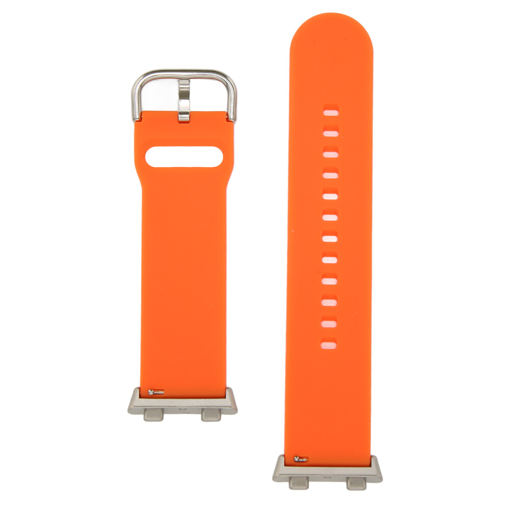 Adjustable Silicone Quick Release Strap For Oppo Watch 2 46Mm Orange 9371340203095