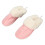 Pantufla rosa calefactable recargable USB 29x11 42-43 16