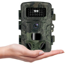 Wildlife Camera PR700, 16MP 1080P HD Outdoor Camera with 34 LED Lights, Waterproof Night Vision Camouflage