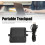 Wired USB Touchpad Trackpad with Multi-Function, Touch Sensitivity, Portable Design, 2 Keys for Office Laptop Use 3