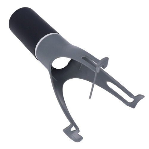 Agitador automático para sartén mini ABS 4 pilas AA 2