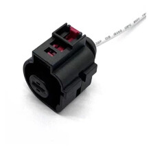 1K0973751 Kfz-Anlasserstecker Starter Connector 1K0 973 751 with 16AWG Wire 5 Sets for Automotive Applications