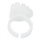 Eyelash Extension Glue Rings 100PCS Heart Shape Disposable False Lashes Tools 10