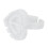Eyelash Extension Glue Rings 100PCS Heart Shape Disposable False Lashes Tools 9