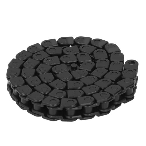 Black Plastic Cable Chain, 8mm Pitch, 400mm Length, 50 Links 1