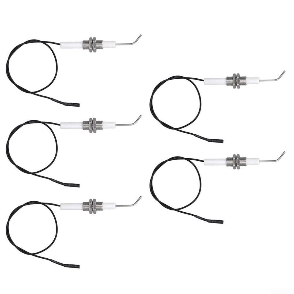M10 Ignition Electrode Set for Gas Grills and Ovens, 5-Piece, Flexible, Easy to Use, Durable Design